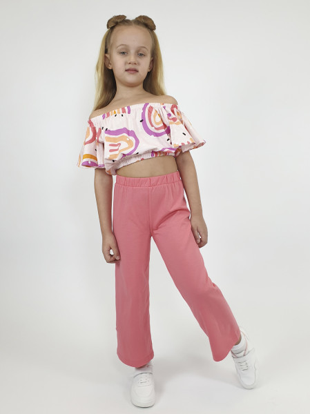 Комплект для девочки (топ и брюки)