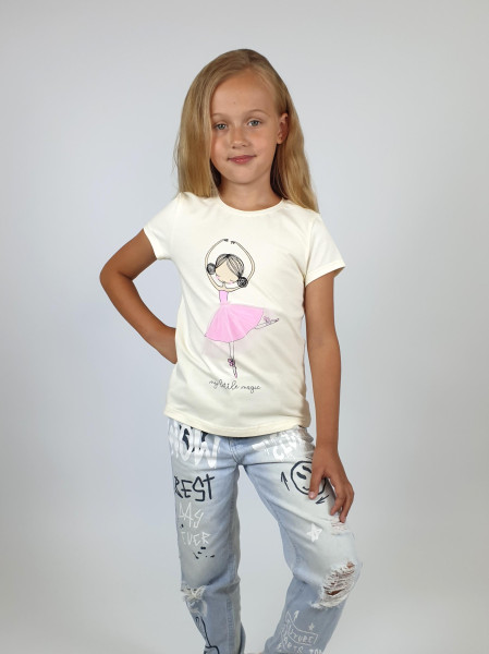 Фуфайка для девочки