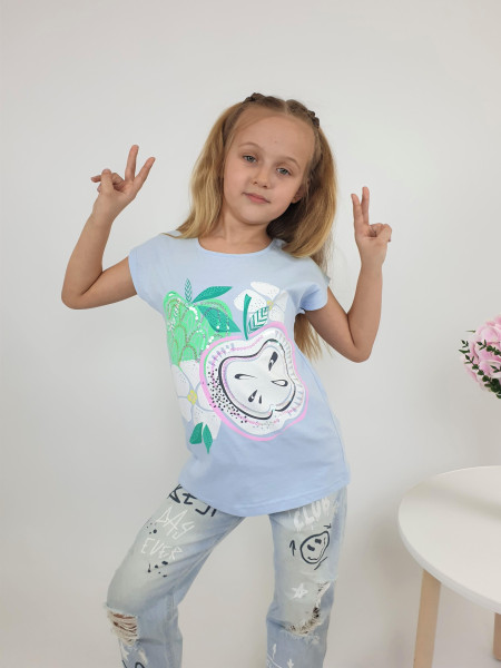 Фуфайка для девочки