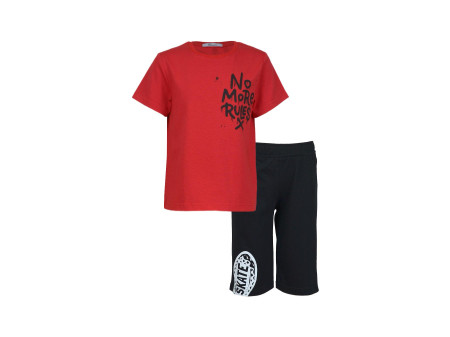 Комплект для мальчика (фуфайка+шорты)