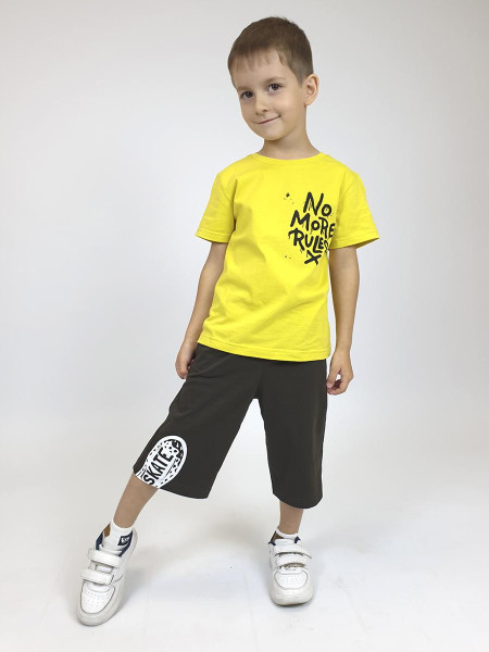 Комплект для мальчика (фуфайка+шорты)