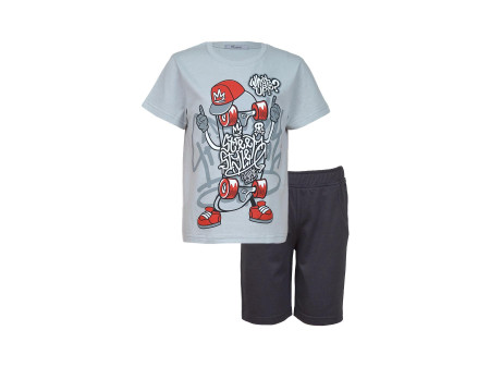 Комплект для мальчика (фуфайка+шорты)