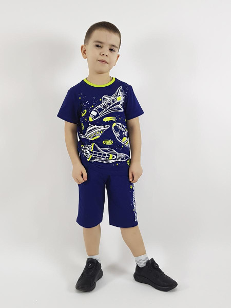 Комплект для мальчика (фуфайка+шорты)