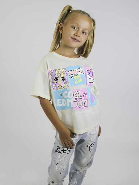 Фуфайка для девочки