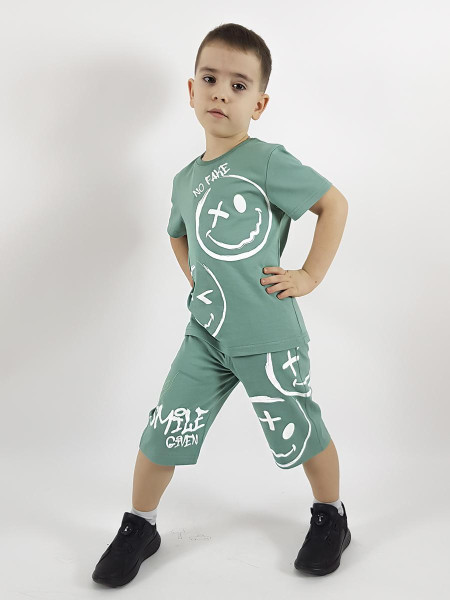 Комплект для мальчика (фуфайка+шорты)