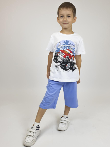 Комплект для мальчика (фуфайка+шорты)