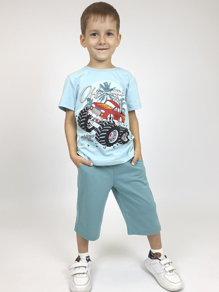 Комплект для мальчика (фуфайка+шорты)