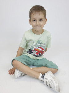 Комплект для мальчика (фуфайка+шорты)