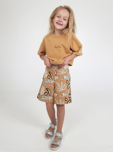 Комплект для девочки (фуфайка+шорты)