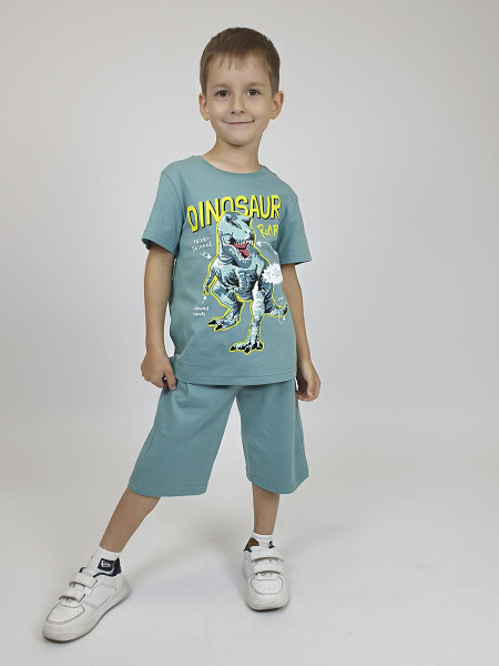 Комплект для мальчика (фуфайка+шорты)