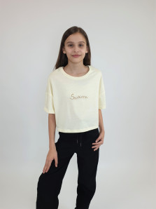 Фуфайка для девочки