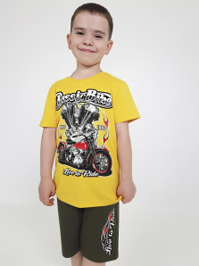 Комплект для мальчика (фуфайка+шорты)