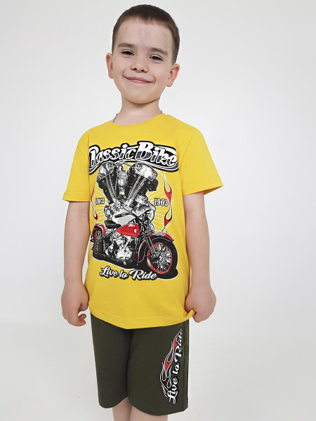 Комплект для мальчика (фуфайка+шорты)