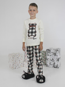 Пижама для мальчика (фуфайка и брюки)