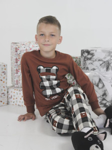 Пижама для мальчика (фуфайка и брюки)