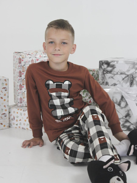 Пижама для мальчика (фуфайка и брюки)