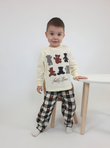 Пижама для мальчика (фуфайка и брюки)