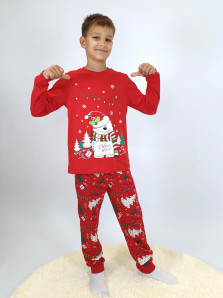 Пижама для мальчика (фуфайка и брюки)