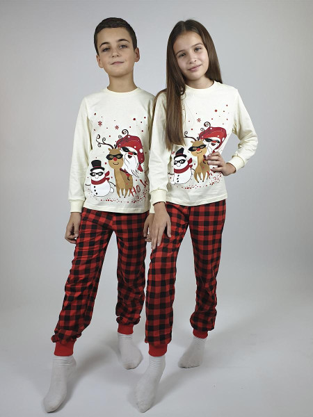 Пижама для мальчика (фуфайка и брюки)