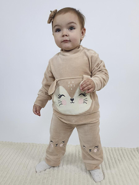 Комплект для девочки (джемпер+брюки)