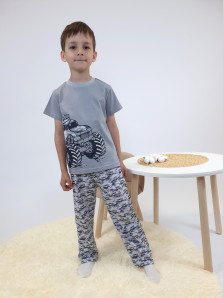 Пижама для мальчика (фуфайка и брюки)