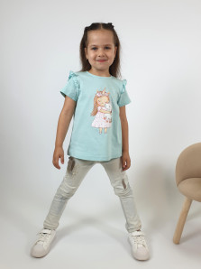 Фуфайка для девочки