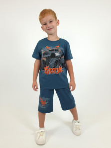 Комплект для мальчика (джемпер+шорты)