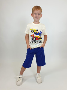 Комплект для мальчика (джемпер+шорты)