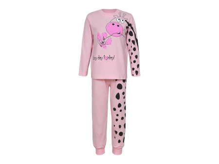 Пижама для девочки (фуфайка и брюки)
