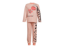Пижама для девочки (фуфайка и брюки)