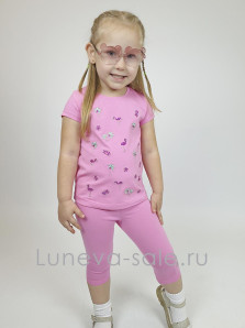 Комплект для девочки (фуфайка+лосины)