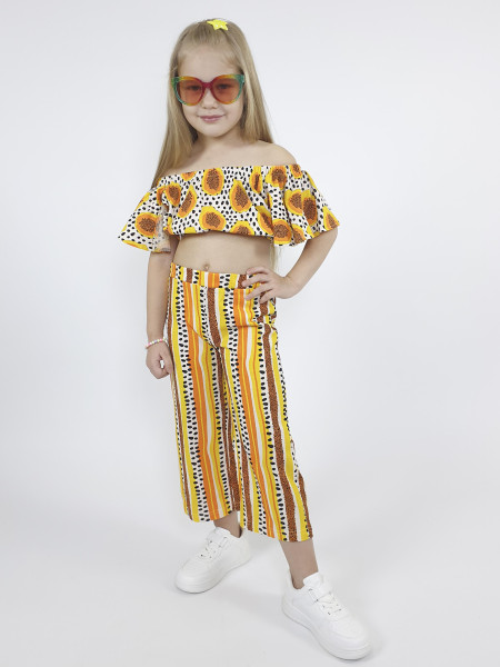 Комплект для девочки (топ и брюки)