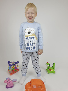 Пижама для мальчика (фуфайка и брюки)