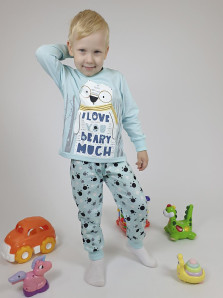 Пижама для мальчика (фуфайка и брюки)