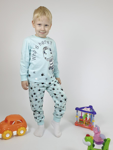 Пижама для мальчика (фуфайка и брюки)