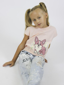 Фуфайка для девочки