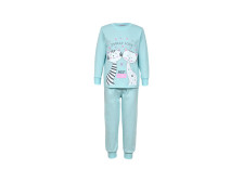 Пижама для девочки (фуфайка и брюки)