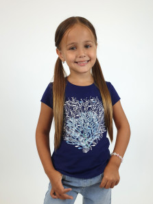 Фуфайка для девочки