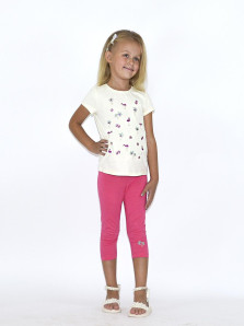 Комплект для девочки (фуфайка+лосины)