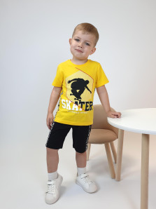 Комплект для мальчика (фуфайка+шорты)