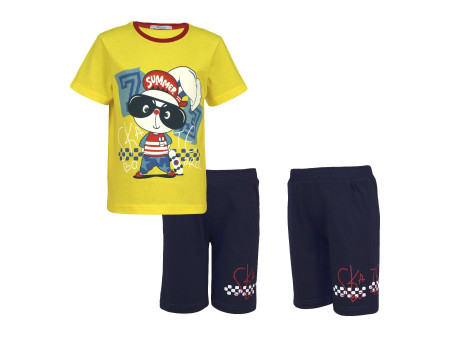 Комплект для мальчика (фуфайка+шорты)