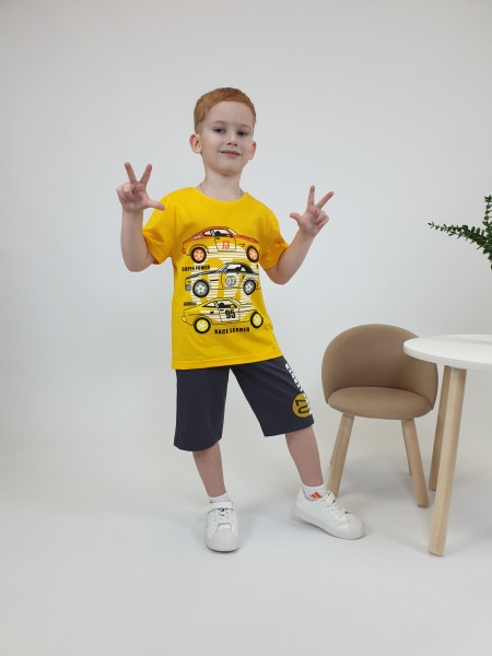 Комплект для мальчика (фуфайка+шорты)