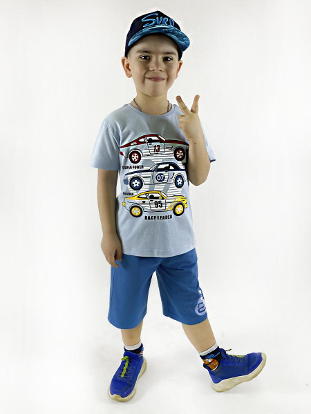 Комплект для мальчика (фуфайка+шорты)