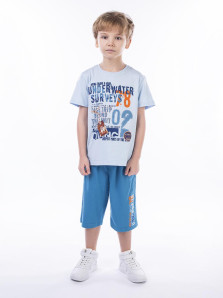 Комплект для мальчика (фуфайка+шорты)