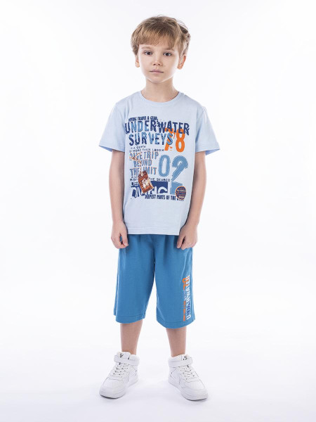 Комплект для мальчика (фуфайка+шорты)