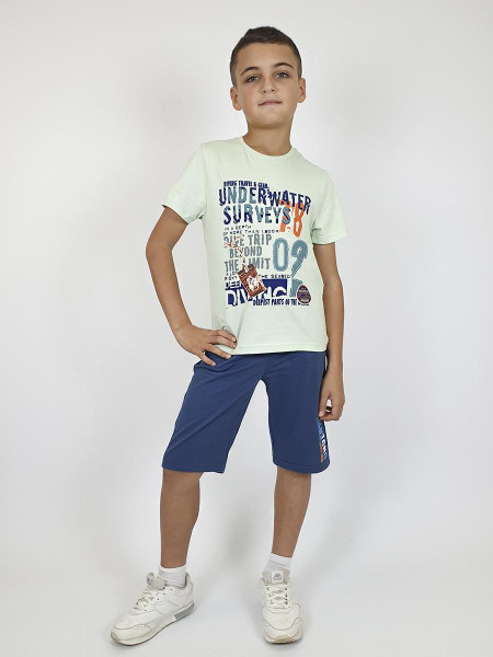 Комплект для мальчика (фуфайка+шорты)