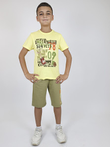 Комплект для мальчика (фуфайка+шорты)