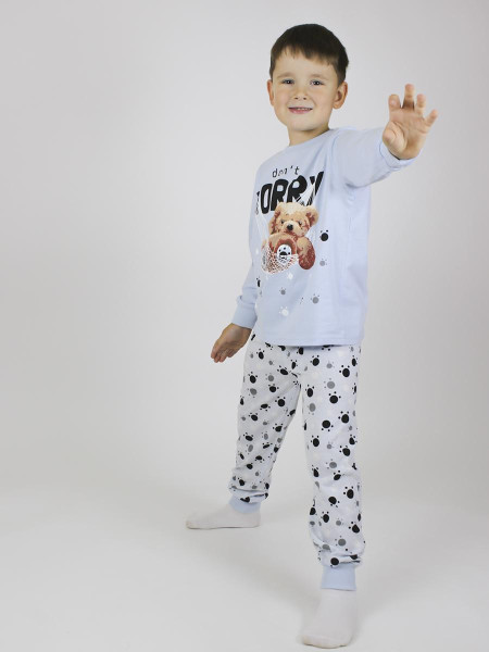 Пижама для мальчика (фуфайка и брюки)