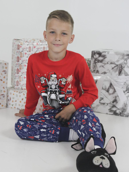 Пижама для мальчика (фуфайка и брюки)