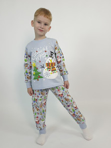 Пижама для мальчика (фуфайка и брюки)